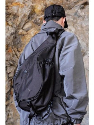 Foufurieux High Nylon Men Crossbody Bag Large Capacity Handbag