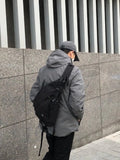 Foufurieux High Nylon Men Crossbody Bag Large Capacity Handbag