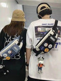 Japanese Casual Chest Bag Female Stud