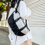 Japanese Chest Bags Workwear Style Backpack Large Capacity