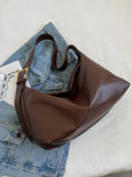 Retro Large Shoulder Bag Casual Zipper Ladies Bag