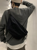 Large Capacity Canvas Fanny Pack for Men Women