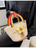Large Capacity Portable Bucket Bag for Women