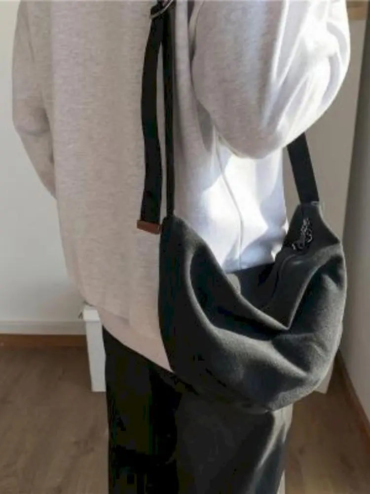 Large Vintage Shoulder Crossbody Bag for Women
