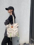 Large-capacity Canvas Tote Bag for Women