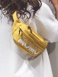 Foufurieux Waterp. Sling Bag Unisex Sport Waist Bag