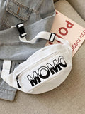 Foufurieux Waterp. Sling Bag Unisex Sport Waist Bag