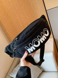 Foufurieux Waterp. Sling Bag Unisex Sport Waist Bag