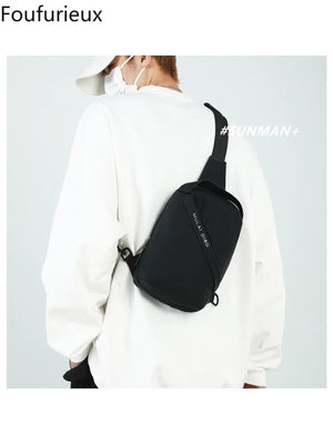 Foufurieux Men's Fanny Pack Sports Waist Bag