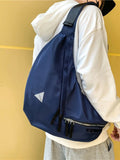 Foufurieux Man Travel Shoulder Bag Chest Pack Hip Hop Street Casual Handbags