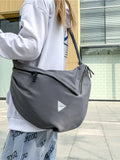 Foufurieux Man Travel Shoulder Bag Chest Pack Hip Hop Street Casual Handbags