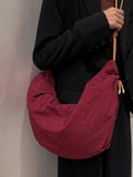 Soft Nylon Big Capacity Side Bags Lady Shoulder Crossbody Sling Bags