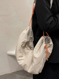Soft Nylon Big Capacity Side Bags Lady Shoulder Crossbody Sling Bags