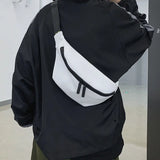 Foufurieux Men's Cross Body Bag Outdoor Sports Chest Bag