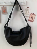 Foufurieux Men's Women's Shoulder Bag Leisure Student Bag