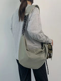Foufurieux Men's Women's Shoulder Bag Leisure Student Bag