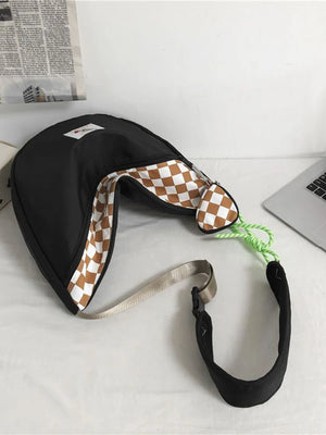Japanese Casual Men's Shoulder Bag Student Dumpling Bag