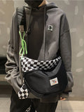 Japanese Casual Men's Shoulder Bag Student Dumpling Bag
