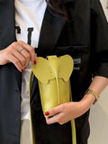 Elephant Shape Mini Crossbody Bag for Women