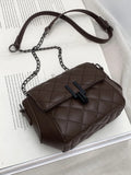 Foufurieux Rhombus Chain Bag Women's Crossbody Bag