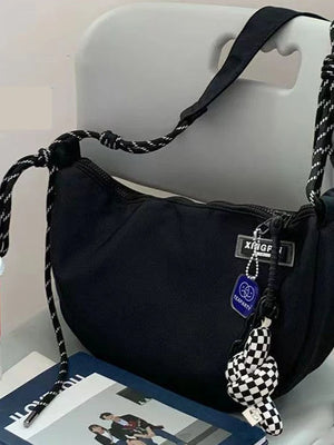 Waterproof Nylon Dumpling Bag Large-capacity Waist Bag Women