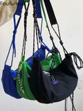 Waterproof Nylon Dumpling Bag Large-capacity Waist Bag Women