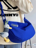 Waterproof Nylon Dumpling Bag Large-capacity Waist Bag Women