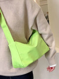 Nylon Canvas Messenger Bag Large Capacity Shoulder Bag