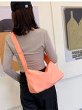 Nylon Canvas Messenger Bag Large Capacity Shoulder Bag