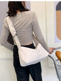 Nylon Canvas Messenger Bag Large Capacity Shoulder Bag