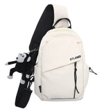 Foufurieux Nylon Canvas Small Bag Chest Bags Ins Light One Shoulder