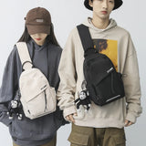 Foufurieux Nylon Canvas Small Bag Chest Bags Ins Light One Shoulder