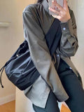 Casual Nylon Messenger Bag Japanese Style Men Women Students Shoulder Bag