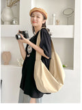 Foufurieux Oversized Nylon Women Shoulder Bag Handbag Messenger Bag