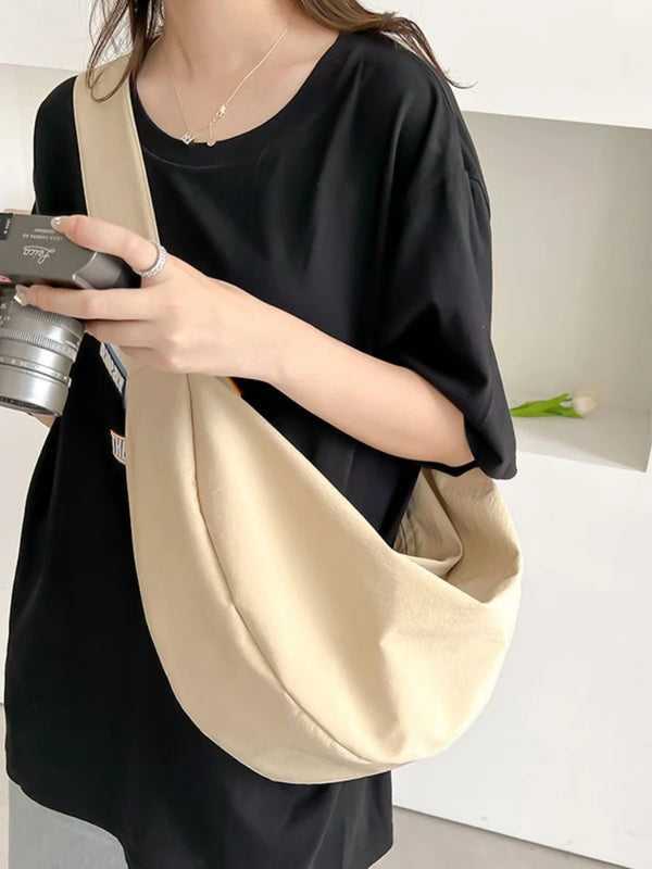 Foufurieux Oversized Nylon Women Shoulder Bag Handbag Messenger Bag