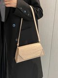 Foufurieux PU Leather Plaid Totes Wallet High Bag Girls Casual