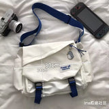 Foufurieux Panelled Shoulder Bag Women Crossbody Bag Nylon School Bag