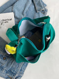 Foufurieux Forest Canvas Bag Women's Summer Messenger Bag
