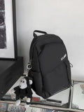 Foufurieux Solid Women Rucksack Bag Backpack for Teenage Girls