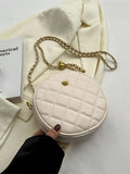 Women's Circular Bag Soft Leather Shoulder Crossbody Bag