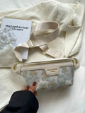 Foufurieux Women Summer High-end Messenger Chest Bag Y2k