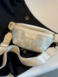 Foufurieux Women Summer High-end Messenger Chest Bag Y2k