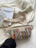 Foufurieux Women Summer High-end Messenger Chest Bag Y2k
