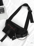 Foufurieux Sports Chest Bag Canvas Messenger Bag