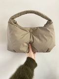 Soft Clouds Cotton Underarm Bag Large-capacity Waist Pack