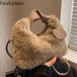 Foufurieux Woman Waists Packs Solid Cross Body Bag Large Capacity