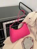 Foufurieux Women Bag Retro PU Leather Shoulder Bags Zipper Handbags