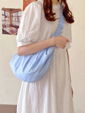 Foufurieux Canvas Crossbody Bag Large Capacity Shoulder Bag