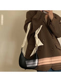Retro Crossbody Bags Pu Leather Female Handbags Bucket Shoulder Bags