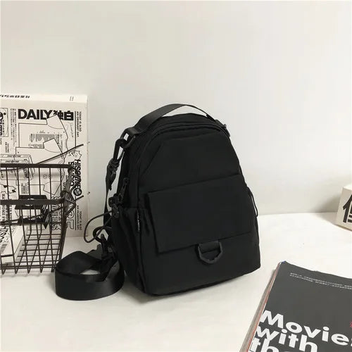 Foufurieux Women's Crossbody Bag Solid Leisure Backpack